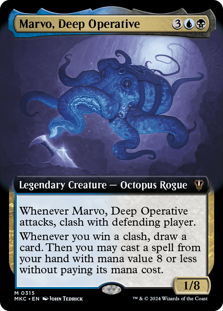 Marvo, Deep Operative (Extended Art) [Murders at Karlov Manor Commander] | Good Games Cannington