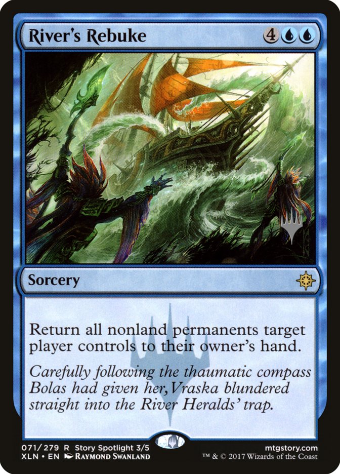 River's Rebuke (Promo Pack) [Ixalan Promos] | Good Games Cannington