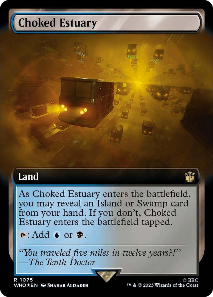 Choked Estuary (Extended Art) (Surge Foil) [Doctor Who] | Good Games Cannington