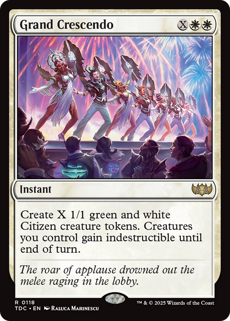 Grand Crescendo [Tarkir: Dragonstorm Commander] | Good Games Cannington
