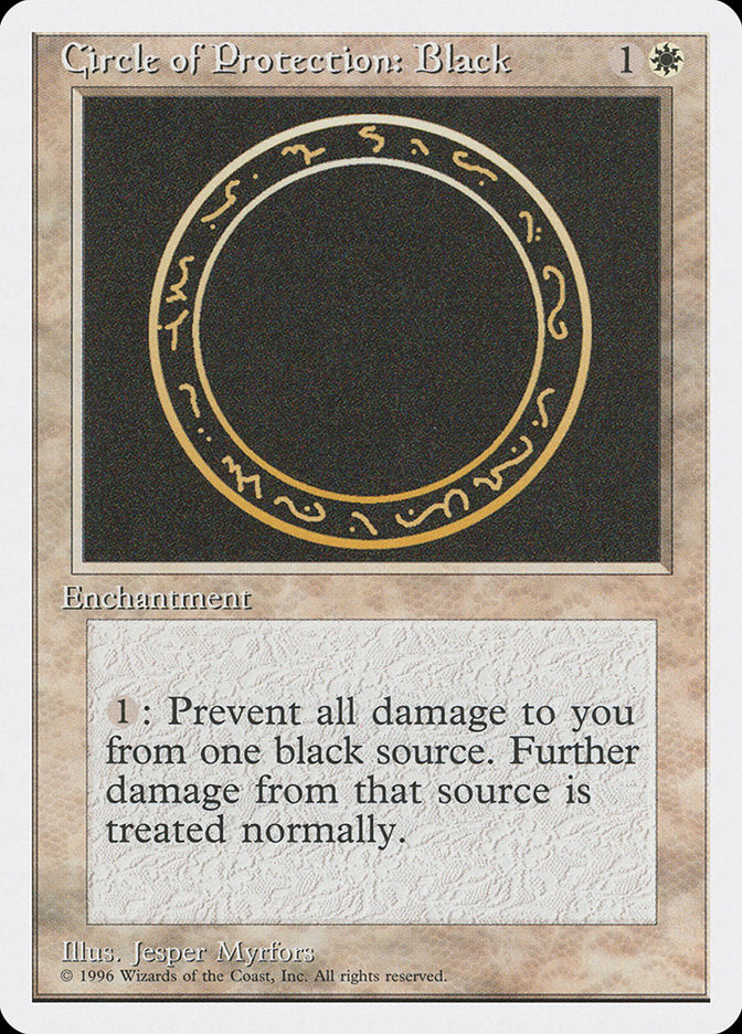Circle of Protection: Black [Introductory Two-Player Set] | Good Games Cannington