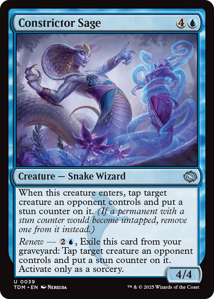 Constrictor Sage [Tarkir: Dragonstorm] | Good Games Cannington