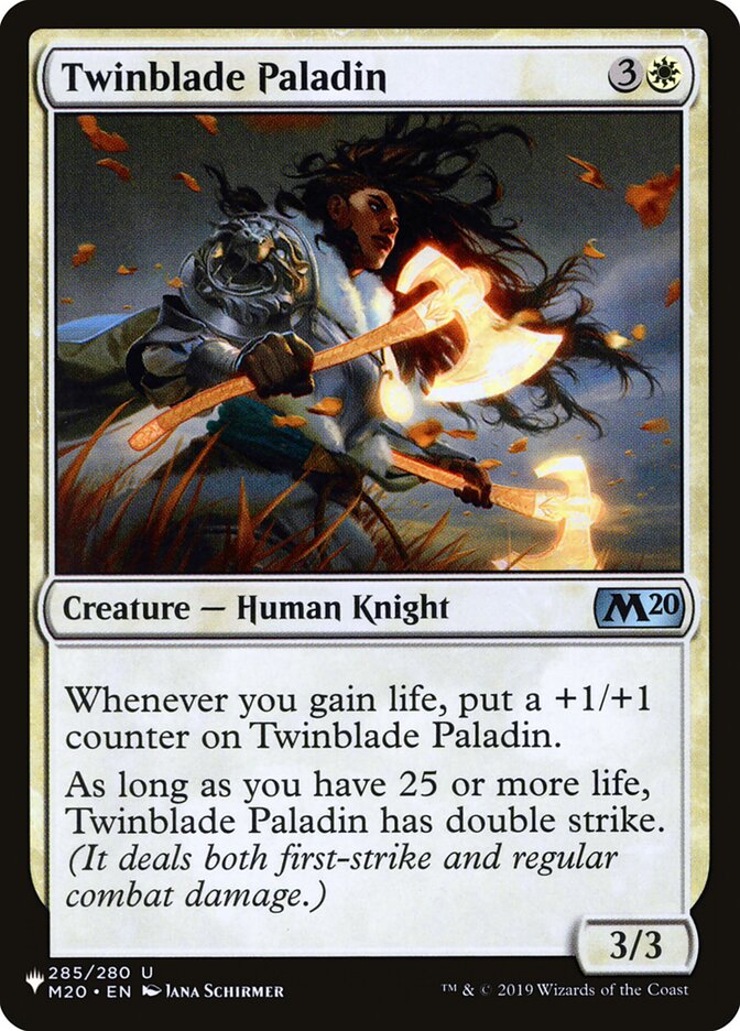 Twinblade Paladin [The List] | Good Games Cannington