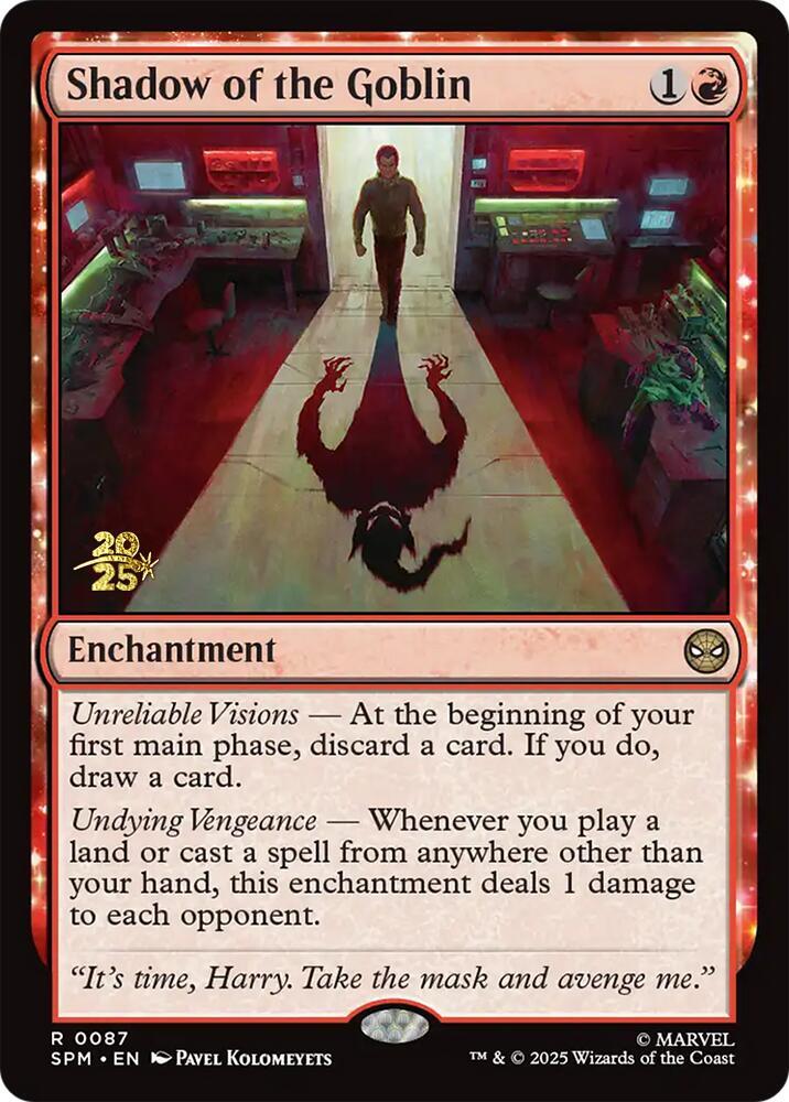Shadow of the Goblin 87s/73 (Prerelease Cards)  - Foil | Good Games Cannington