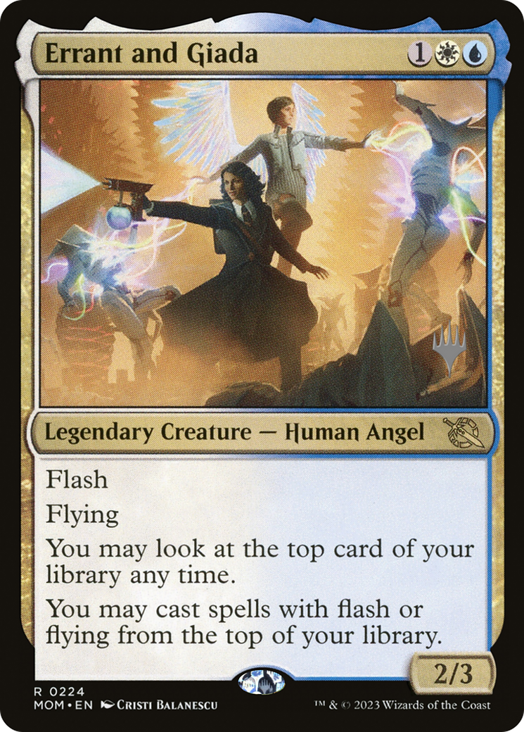 Errant and Giada (Promo Pack) [March of the Machine Promos] | Good Games Cannington