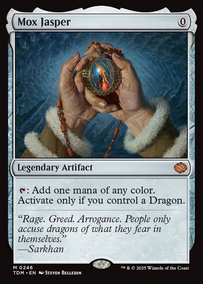 Mox Jasper 246/291 (Tarkir: Dragonstorm)  | Good Games Cannington