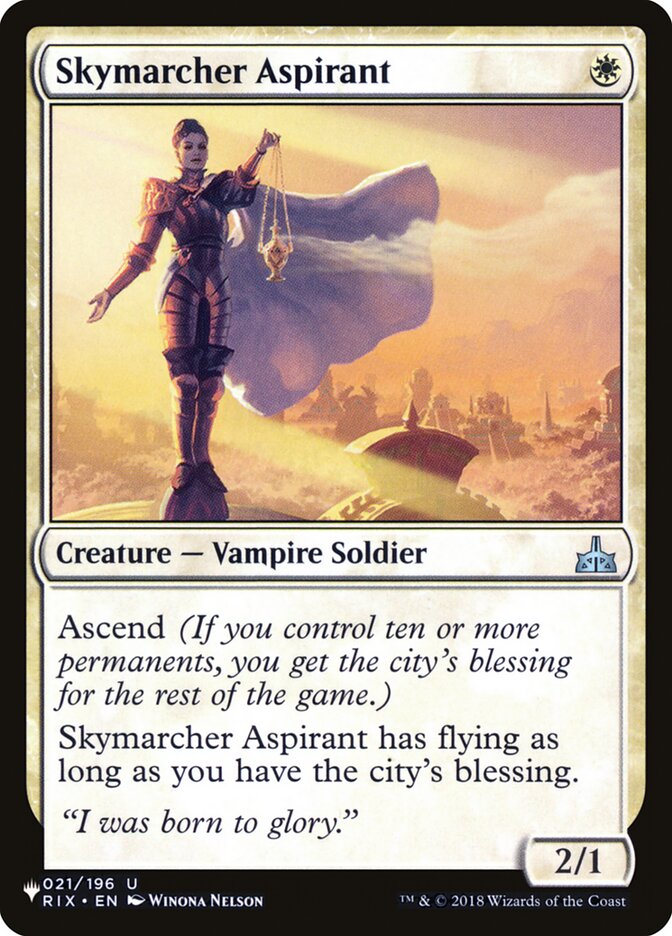 Skymarcher Aspirant [The List] | Good Games Cannington