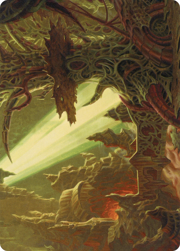 Darkmoss Bridge Art Card [Modern Horizons 2 Art Series] | Good Games Cannington