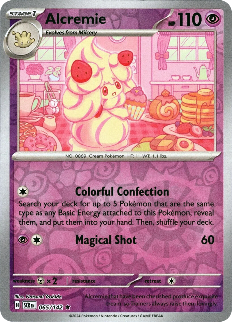 Alcremie (065/142) [Scarlet & Violet: Stellar Crown] | Good Games Cannington