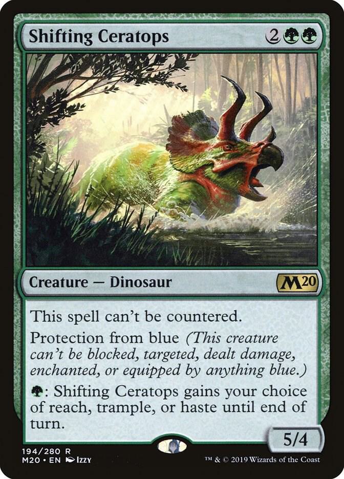 Shifting Ceratops 194 (Core Set 2020)  | Good Games Cannington