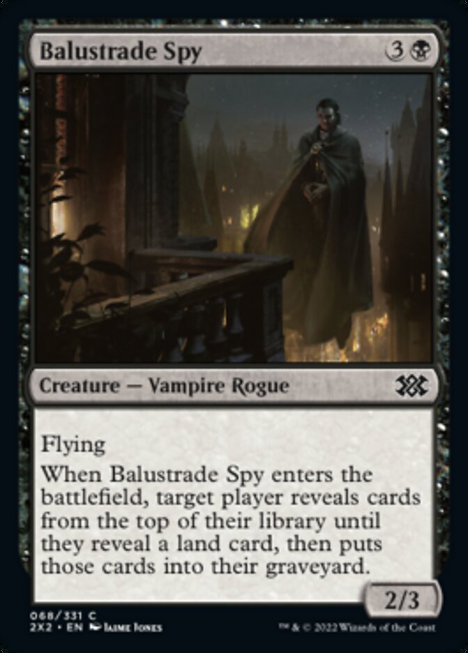Balustrade Spy [Double Masters 2022] | Good Games Cannington