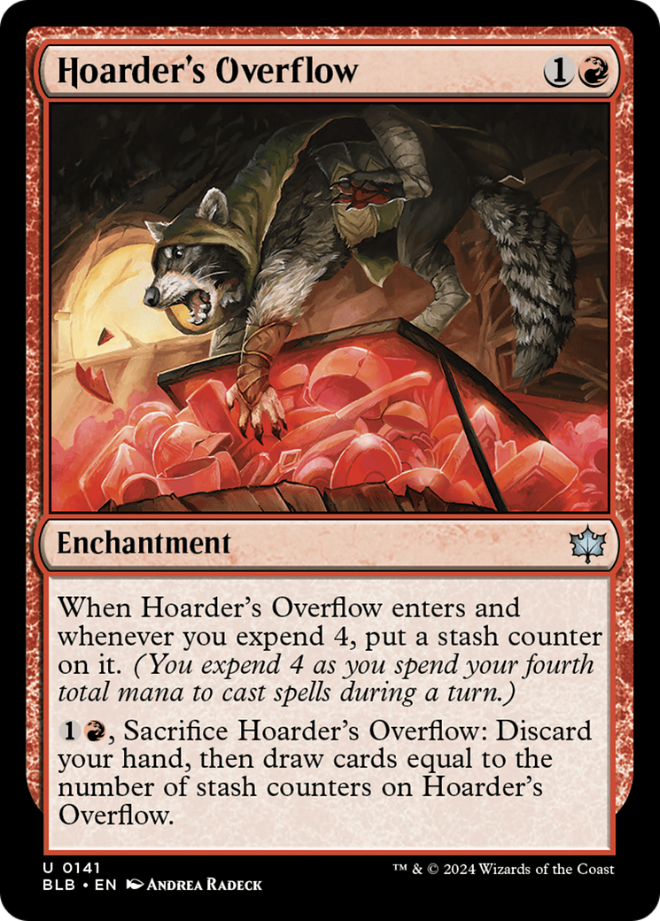 Hoarder's Overflow [Bloomburrow] | Good Games Cannington