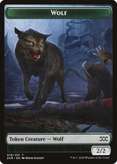 Copy // Wolf Double-Sided Token [Double Masters Tokens] | Good Games Cannington