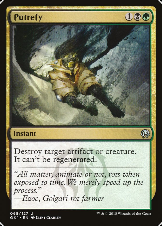 Putrefy [Guilds of Ravnica Guild Kit] | Good Games Cannington