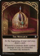 Squid // The Monarch Double-Sided Token [Streets of New Capenna Commander Tokens] | Good Games Cannington