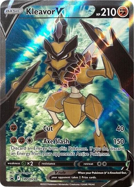 Kleavor V Full Art SWSH248 (SWSH: Sword & Shield Promo Cards)  - Holofoil | Good Games Cannington