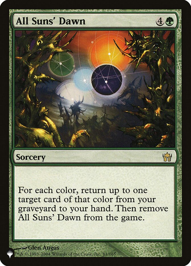 All Suns' Dawn [The List] | Good Games Cannington