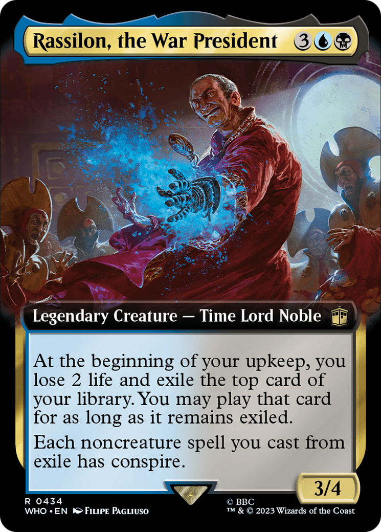 Rassilon, the War President (Extended Art) [Doctor Who] | Good Games Cannington