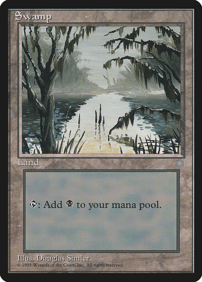 Swamp (Mossy Trees) [Ice Age] | Good Games Cannington
