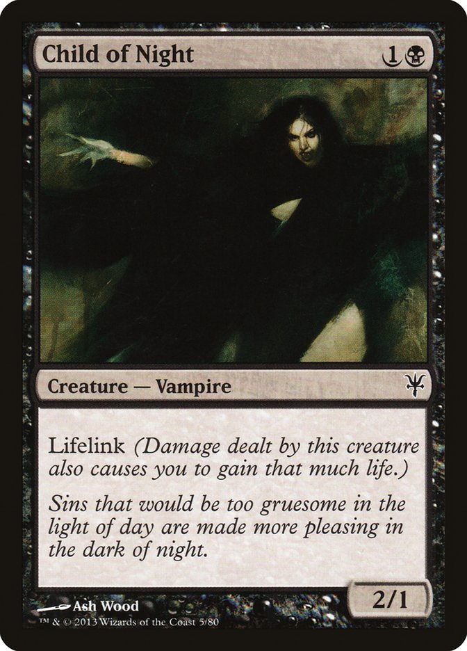 Child of Night [Duel Decks: Sorin vs. Tibalt] | Good Games Cannington