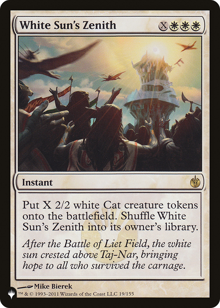 White Sun's Zenith [The List] | Good Games Cannington
