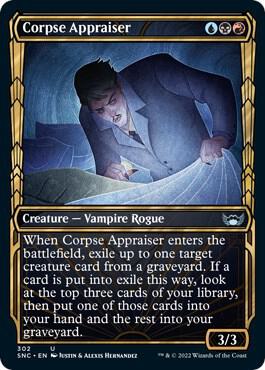 Corpse Appraiser Showcase 302/281 (Streets of New Capenna)  - Foil | Good Games Cannington