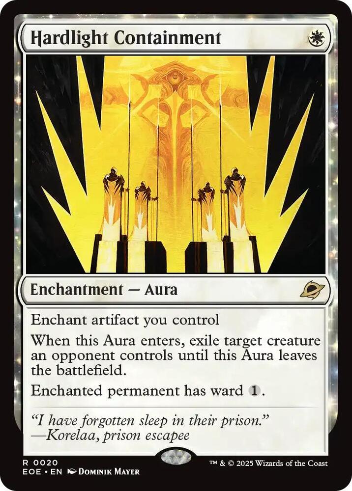 Hardlight Containment 20 (Edge of Eternities)  - Foil | Good Games Cannington