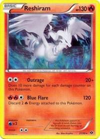 Reshiram 021/099 (Deck Exclusives)  - Holofoil | Good Games Cannington