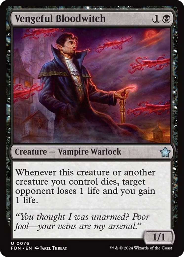 Vengeful Bloodwitch [Foundations] | Good Games Cannington