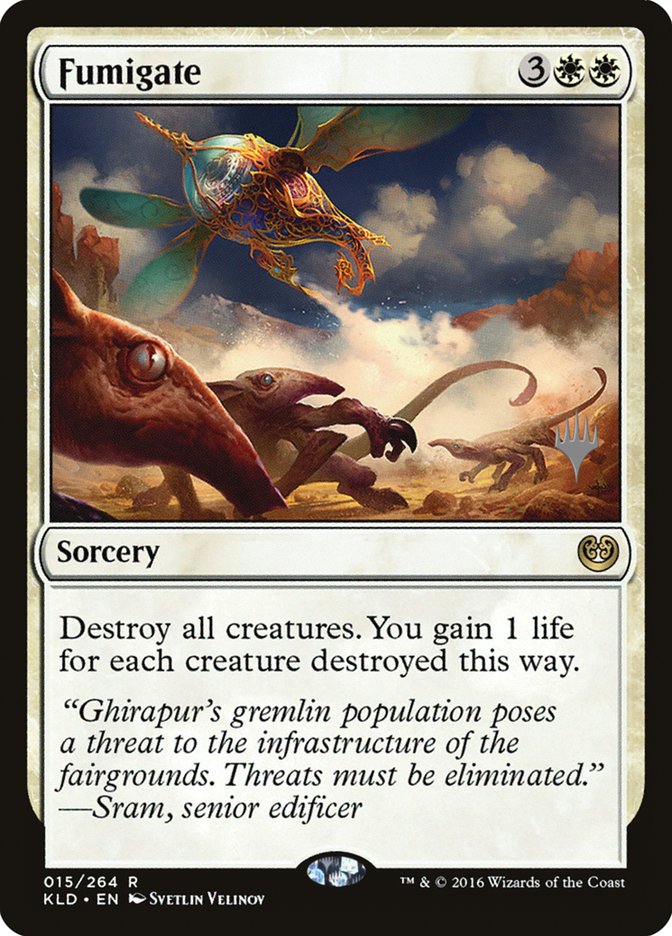 Fumigate (Promo Pack) [Kaladesh Promos] | Good Games Cannington