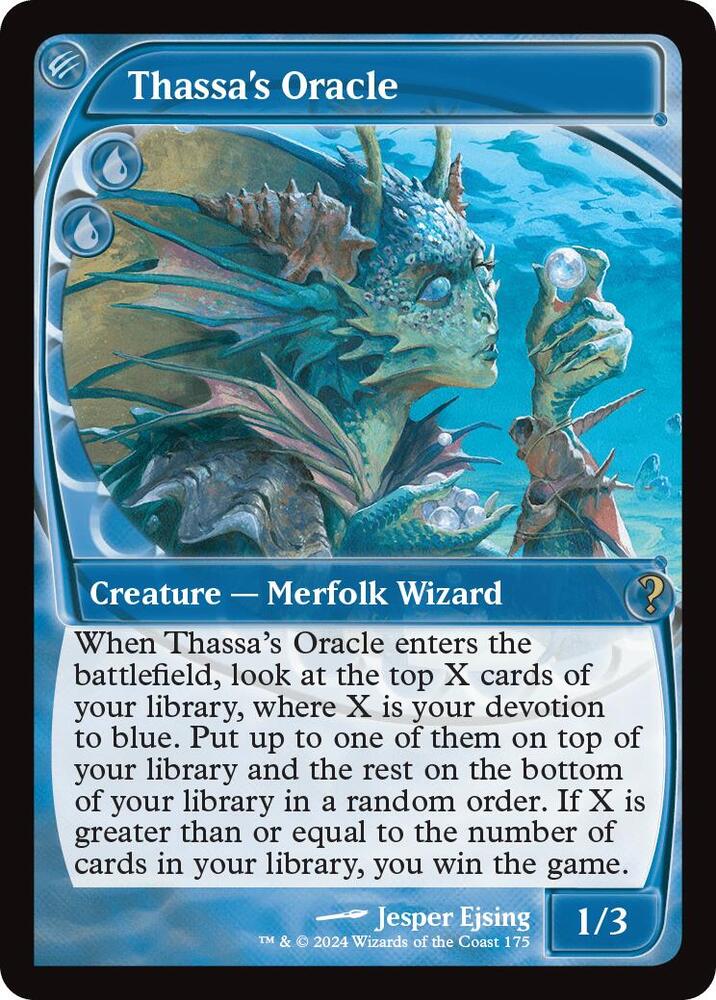 Thassa's Oracle 175/390 (Mystery Booster 2)  - Future Sight | Good Games Cannington