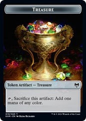 Treasure // Tibalt, Cosmic Impostor Emblem Double-Sided Token [Kaldheim Tokens] | Good Games Cannington
