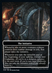 The Initiative // Undercity Double-Sided Token [Commander Legends: Battle for Baldur's Gate Tokens] | Good Games Cannington