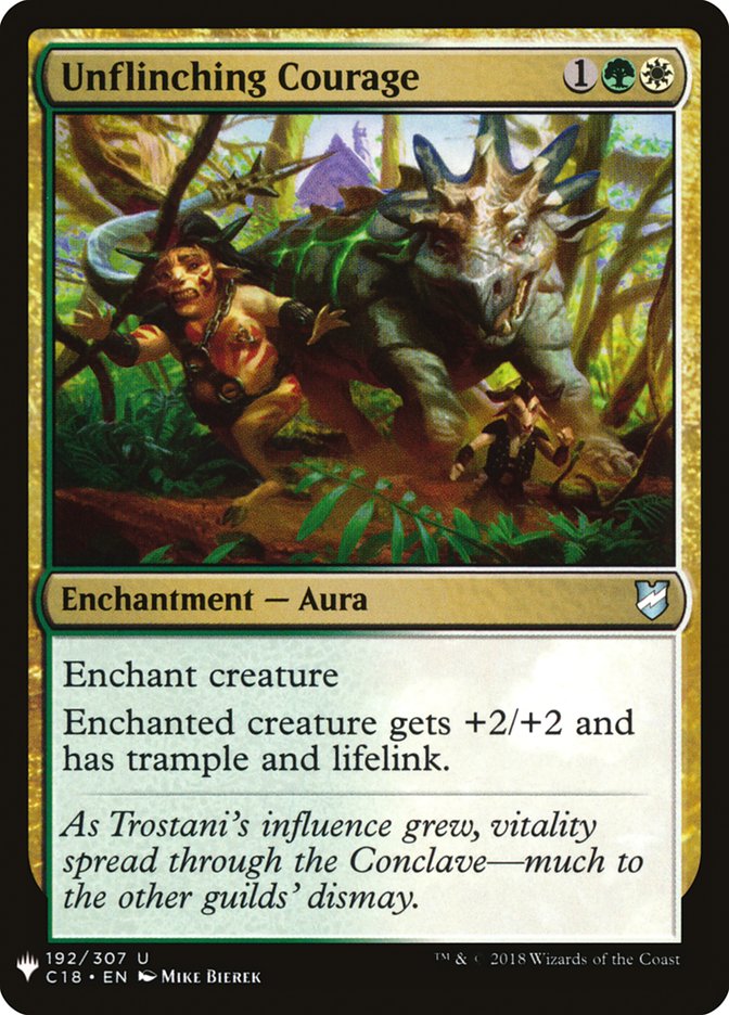 Unflinching Courage [Mystery Booster] | Good Games Cannington