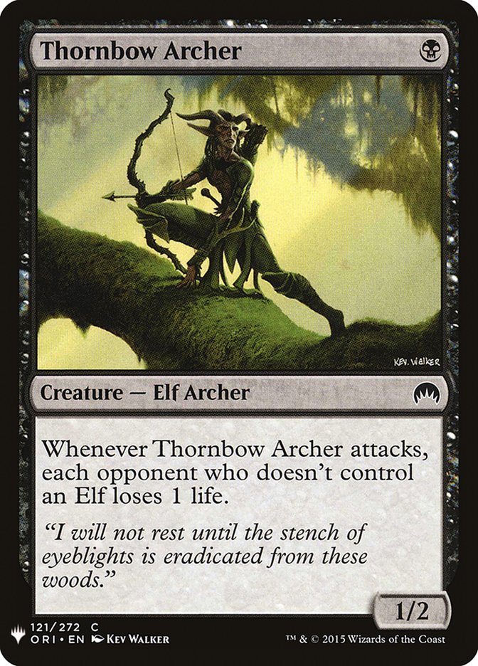 Thornbow Archer [Mystery Booster] | Good Games Cannington