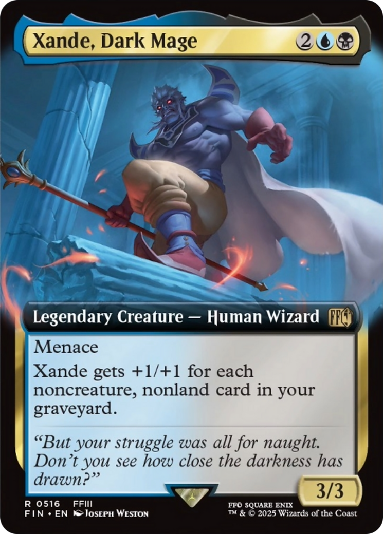Xande, Dark Mage (Extended Art) [FINAL FANTASY] | Good Games Cannington