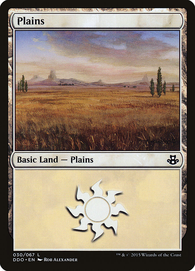 Plains (30) [Duel Decks: Elspeth vs. Kiora] | Good Games Cannington
