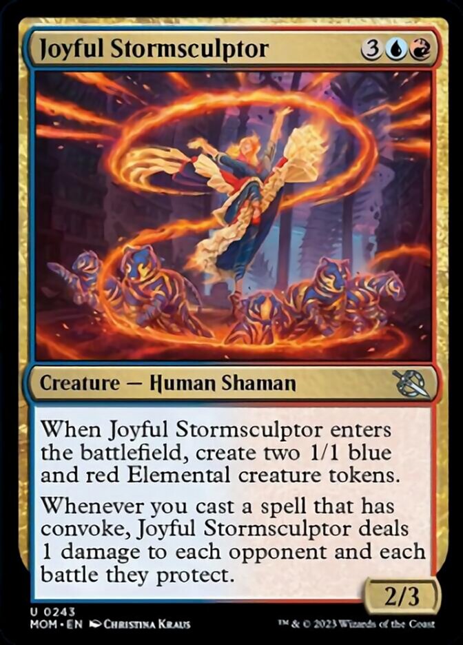 Joyful Stormsculptor [March of the Machine] | Good Games Cannington