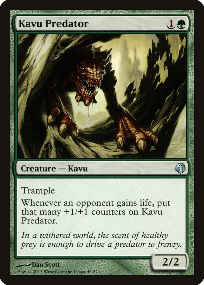 Kavu Predator [Duel Decks: Heroes vs. Monsters] | Good Games Cannington