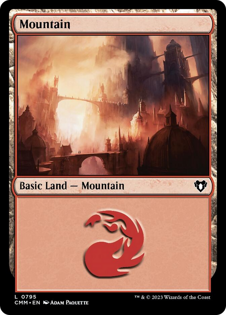 Mountain (795) [Commander Masters] | Good Games Cannington