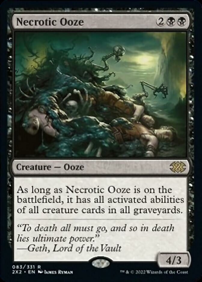 Necrotic Ooze [Double Masters 2022] | Good Games Cannington