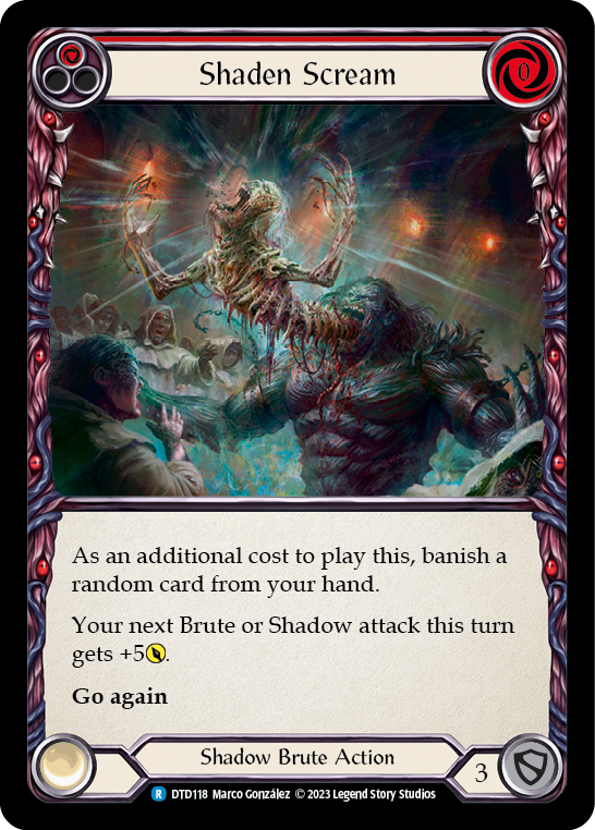 Shaden Scream (Red) [DTD118] (Dusk Till Dawn) | Good Games Cannington