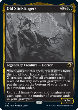 Old Stickfingers [Innistrad: Double Feature] | Good Games Cannington