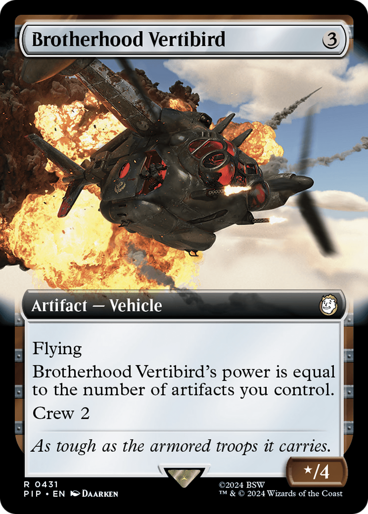 Brotherhood Vertibird (Extended Art) [Fallout] | Good Games Cannington