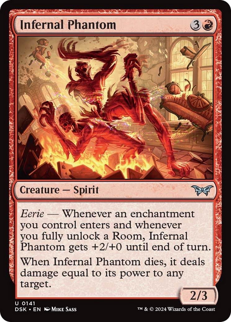Infernal Phantom [Duskmourn: House of Horror] | Good Games Cannington