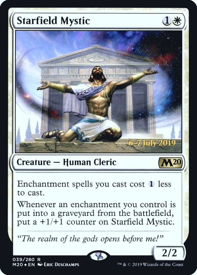Starfield Mystic [Core Set 2020 Prerelease Promos] | Good Games Cannington