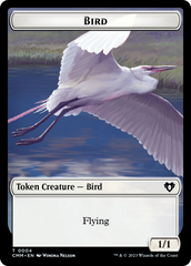 Copy (54) // Bird Double-Sided Token [Commander Masters Tokens] | Good Games Cannington