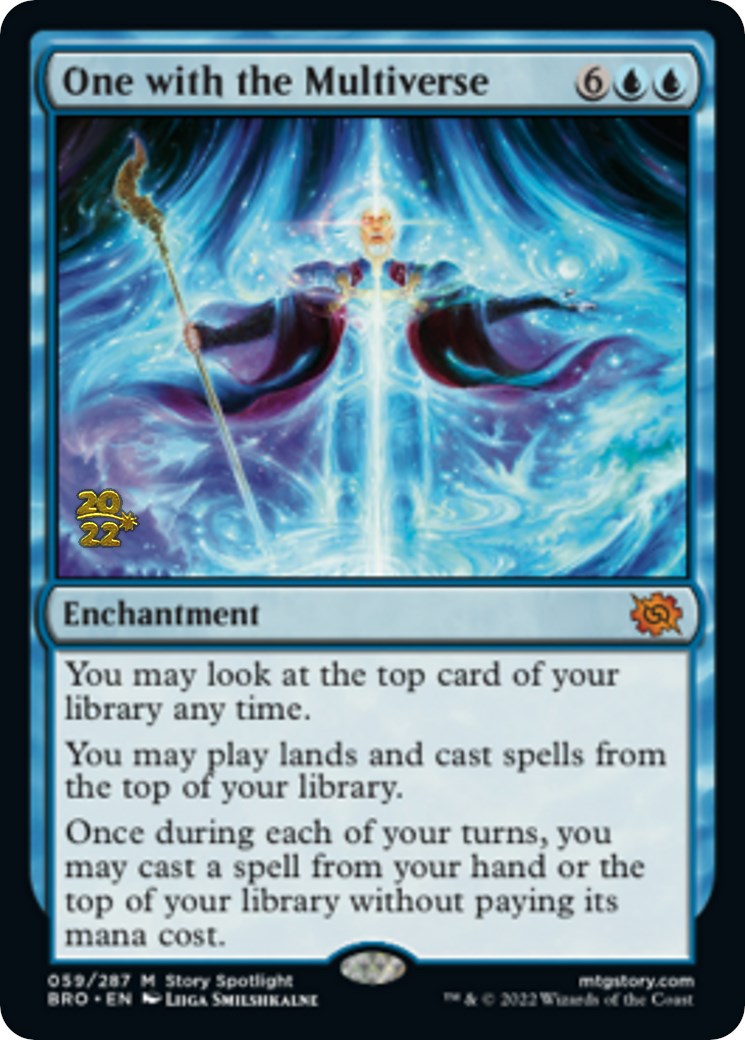 One with the Multiverse [The Brothers' War Prerelease Promos] | Good Games Cannington