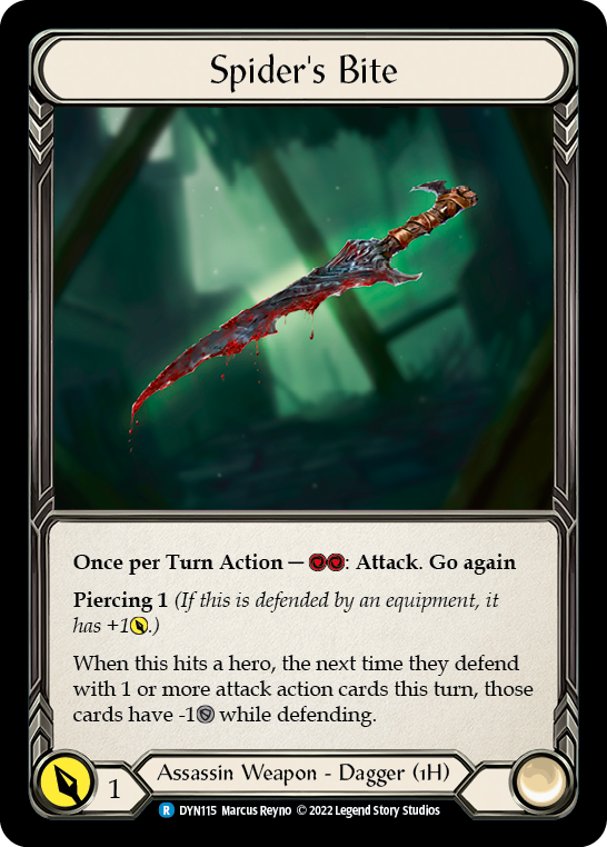 Spider's Bite [DYN115] (Dynasty)  Rainbow Foil | Good Games Cannington