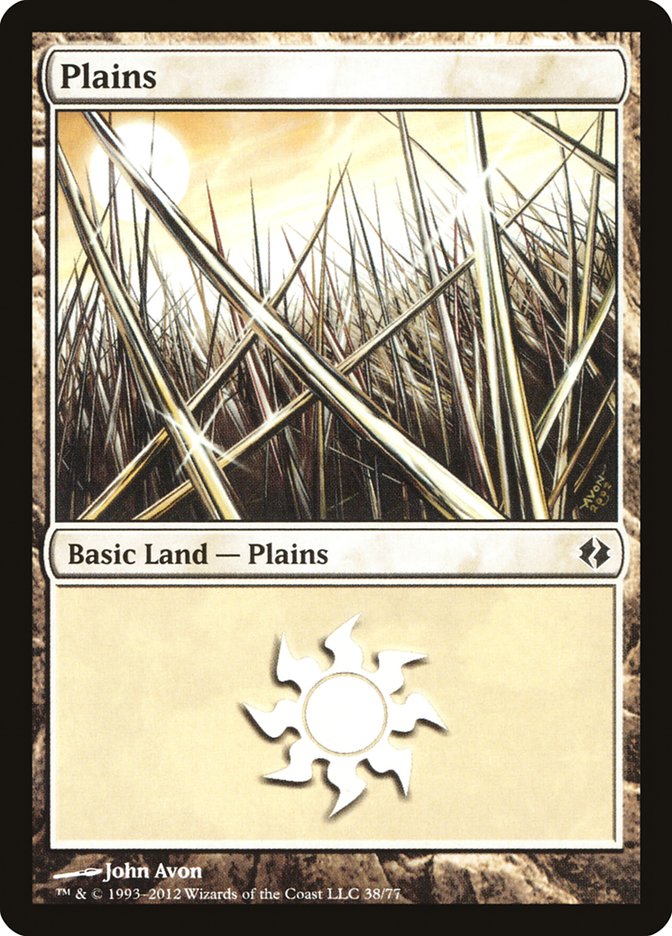 Plains (38) [Duel Decks: Venser vs. Koth] | Good Games Cannington